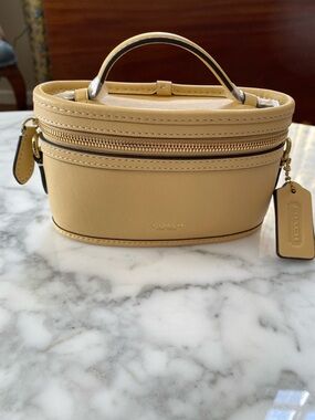 Coach Vanilla Trail Bag with Top Handle